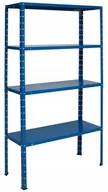 Szafy i regały magazynowe - Regał Metalowy Do Garażu 140x70x30 4 Półki - miniaturka - grafika 1