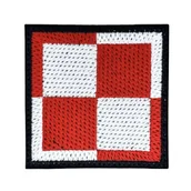 Odzież taktyczna i umundurowanie - Patch Flaga Szachownica 50mm x 50mm - miniaturka - grafika 1
