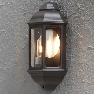 Konstsmide Cagliari lampa ścienna Czarny, 1-punktowy 7011-750 - Lampy ścienne - miniaturka - grafika 1