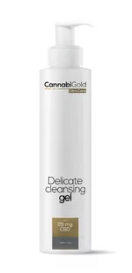 CannabiGold Delicate Cleansing Gel - Wszystkie rodzaje skóry 200ml - Żele do mycia twarzy - miniaturka - grafika 1