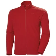 Bluzy męskie - Męski Polar HELLY HANSEN DAYBREAKER FLEECE JACKET 51598_163 – Czerwony - miniaturka - grafika 1