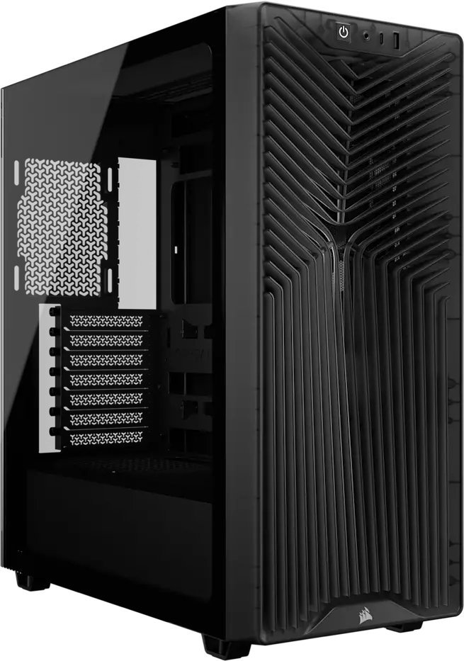Obudowa Corsair 3200D RS obudowa komputerowa Midi-Tower ATX Tempered Glass - szary CC-9011336-WW