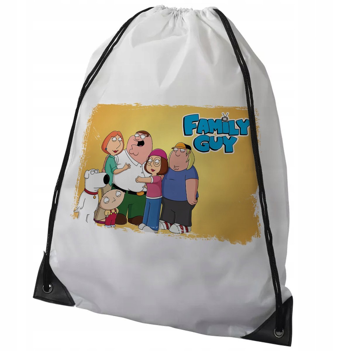 WOREK PLECAK BIAŁY FAMILY GUY SERIAL Y2
