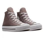 Moda i Uroda OUTLET - Buty damskie Converse Chuck Taylor All Star trampki wysokie brązowe-37 - miniaturka - grafika 1