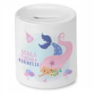 Skarbonki - Skarbonka 330 ml Dla Korneli Córki Dziecka Prezent z Nadrukiem ze Zdjęciem - miniaturka - grafika 1