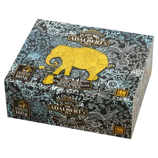 Sir Adalbert's Tea Sir Adalbert's Earl Grey Golden Premium 80 torebek 4002 - Herbata - miniaturka - grafika 1