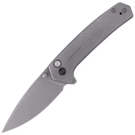 Noże - Nóż składany WE Knife Culex Gray Titanium, Gray Stonewashed CPM 20CV (WE21026B-1) - miniaturka - grafika 1