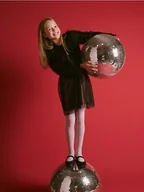 Bluzki dla dziewczynek - Reserved - Elegancka bluzka z piórkami - wielobarwny - miniaturka - grafika 1