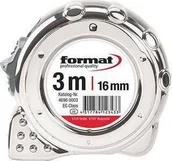 Poziomice, łaty, miary - Format Miara Taśma Miernicza Metrówka Zwijana 3-8m - miniaturka - grafika 1