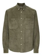 Koszule męskie - ONLY & SONS Koszula sztruksowa "Alp" w kolorze khaki - miniaturka - grafika 1