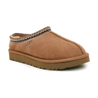 Kapcie damskie - UGG Skórzane obuwie domowe W TASMAN | z dodatkiem wełny - miniaturka - grafika 1