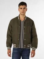 Kurtki męskie - Tommy Hilfiger Męska kurtka dwustronna Mężczyźni zielony|niebieski jednolity, S - miniaturka - grafika 1