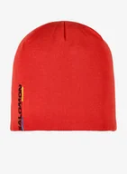 Czapki męskie - Czapka zimowa Salomon Graphic Beanie - fiery red - miniaturka - grafika 1
