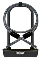 Zabezpieczenia do roweru - Onguard Zapięcie rowerowe NEON 8154BL U-LOCK - 115mm 230mm - uchwyt + 2 x Klucze + linka 10mm 120cm czarne (NEW) A-ONG-8154BL - miniaturka - grafika 1