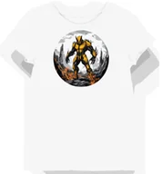 Koszulki i topy damskie - Koszulka damska biała z motywem żółtego mutanta XL - miniaturka - grafika 1