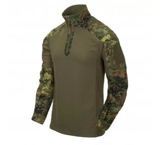 Bluzy męskie - Bluza Helikon-Tex MCDU Combat Shirt NyCo Ripstop Flecktarn - grafika 1