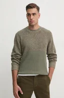 Swetry męskie - Pepe Jeans sweter bawełniany COSTELLO kolor zielony lekki PM702452 - miniaturka - grafika 1