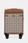 Walizki - Guess walizka NEDA SMALL kolor beżowy TWJP96 54983 - miniaturka - grafika 1