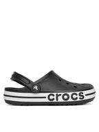 Klapki i japonki męskie - Crocs Klapki BAYABAND CLOG 205089-066 Czarny - miniaturka - grafika 1