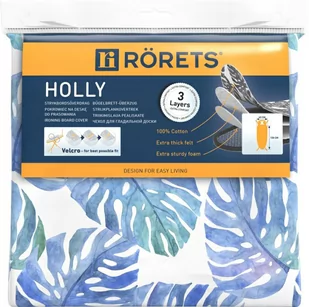 Rorets Pokrowiec Na Deskę Holly 3w1 38x120cm 7589-02160 - Deski do prasowania - miniaturka - grafika 1