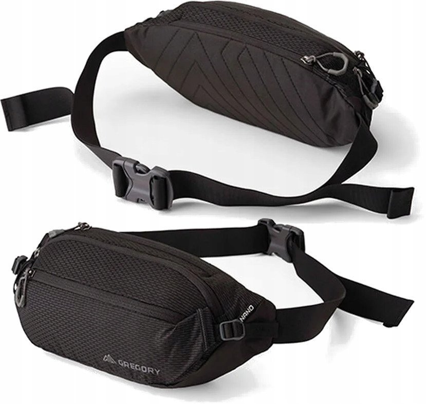 Saszetka Nerka Gregory 153062/9974 Czarny 4L