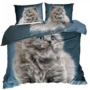 Pościel 3D bawełna satyna 160x200 cm KOT KOTEK PERS - Pościel Pościel 3D bawełna satyna 160x200 cm KOT KOTEK PERS - Pościel - miniaturka - grafika 1