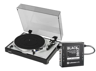 TD 403 DD (czarny) + Black Cube (czarny) - Gramofony - miniaturka - grafika 1