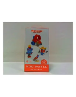 MARIO-INEX mario-inex Klocki Waffle mini 70szt Konstruktor chłop MARIOINEX - Zabawki konstrukcyjne - miniaturka - grafika 1