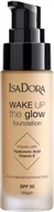 Podkłady do twarzy - IsaDora Wake Up the Glow Foundation SPF50 3W - miniaturka - grafika 1