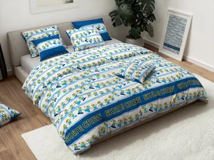 Dziecięca bawełniana pościel MINIONKI SKATE CREW niebieska Rozmiar pościeli: 60 x 70 cm 140 x 200 cm - Pościel dla dzieci Dziecięca bawełniana pościel MINIONKI SKATE CREW niebieska Rozmiar pościeli: 60 x 70 cm 140 x 200 cm - Pościel dla dzieci - miniaturka - grafika 1