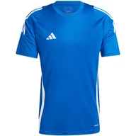 Koszulki męskie - ND05_IS1014-S IS1014 Koszulka męska adidas Tiro 24 Jersey niebieska IS1014 r.S - miniaturka - grafika 1
