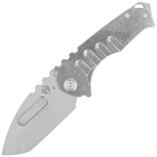 Nóż składany Medford Praetorian Genesis T Tanto, Tumbled Handle, Std HW/Clip, NP3 Breaker, Tumbled S45VN by Greg Medford (MK0294TT-01TM-TSCS-BN) - Noże - miniaturka - grafika 1
