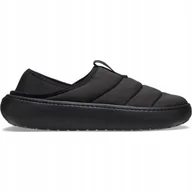 Kapcie męskie - Męskie Kapcie Pantofle Domowe Ciepłe Crocs Classic Puff 210706 Moc 43-44 - miniaturka - grafika 1