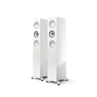 Głośniki i kolumny - KEF R5 Meta kolumna podłogowa (sztuka) White Gloss - miniaturka - grafika 1