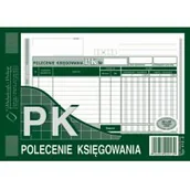 Druki akcydensowe - Michalczyk&Prokop PK POLECENIE KSIĘGOWANIA A5(0+1K) 412-3 - miniaturka - grafika 1