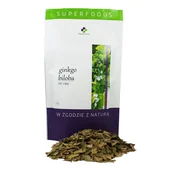 Zioła - Medfuture Miłorząb japoński liść cięty 50 g - miniaturka - grafika 1