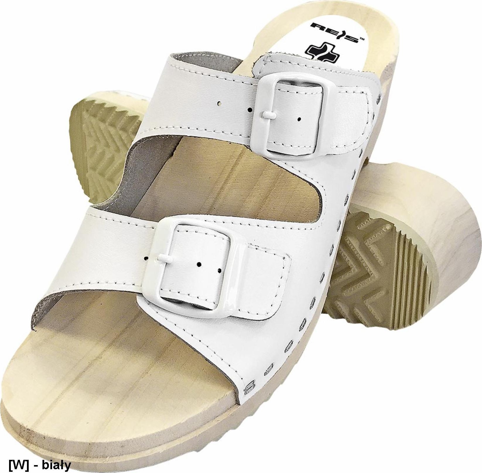 R.E.I.S. BMRDRE2PAS - sandały ortopedyczne - drewniaki 36