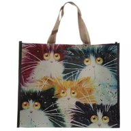 Torby szkolne - Torba na zakupy, Kim Haskins Cats - koty - miniaturka - grafika 1