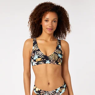 Damska Góra stroju kąpielowego RIP CURL SUNDANCE ADJUSTABLE HALTER 04OWSW_90 – Czarny - Stroje kąpielowe - miniaturka - grafika 1