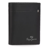 Portfele - Pepe Jeans Staple Portfel Pionowy z portmonetką Czarny 8,5x10,5x1 cms Skóra, czarny, Talla única, Portfolio pionowe z toreb - miniaturka - grafika 1