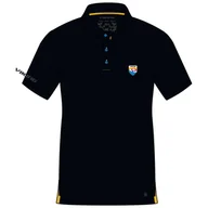 Koszulki męskie - Polo Viking Forever Free Bamboo Man czarna - miniaturka - grafika 1