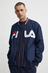 Fila kurtka bomber Logrono męski kolor granatowy przejściowa FAM0679 - Kurtki męskie - miniaturka - grafika 1