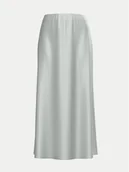 Spódnice - Vila Spódnica midi Lisa 14104074 Szary Slim Fit - miniaturka - grafika 1