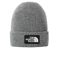 Czapki i chusty sportowe męskie - Czapka The North Face Beanie 0A3FJXDYY1 - szara - miniaturka - grafika 1