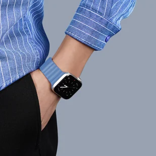 Dux Ducis Magnetic Strap pasek do Watch 7 / 6 / 5 / 4 / 3 / 2 / SE (41 / 40 / 38mm) magnetyczna opaska niebieski (Chain Version) - Etui i futerały do telefonów - miniaturka - grafika 7