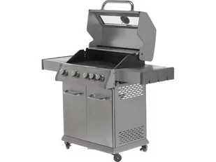 GRILL GAZOWY 4+1 STAL NIERDZEWNA 14,2KW, Z SZYBĄ - Grille gazowe - miniaturka - grafika 3