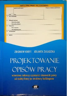 Projektowanie opisów pracy - Biznes - miniaturka - grafika 1