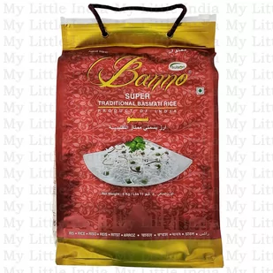 Indyjski ryż Banno basmati super tradycyjny 5 kg - Ryż - miniaturka - grafika 1