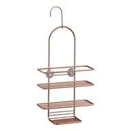 Półki łazienkowe - Łazienkowa półka wisząca Metaltex Copper - miniaturka - grafika 1