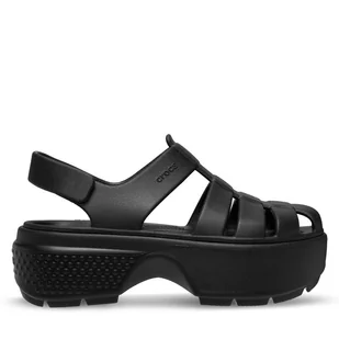 Sandały Crocs Stomp Fisherman Sandal 209938 Czarny - Sandały damskie - miniaturka - grafika 1